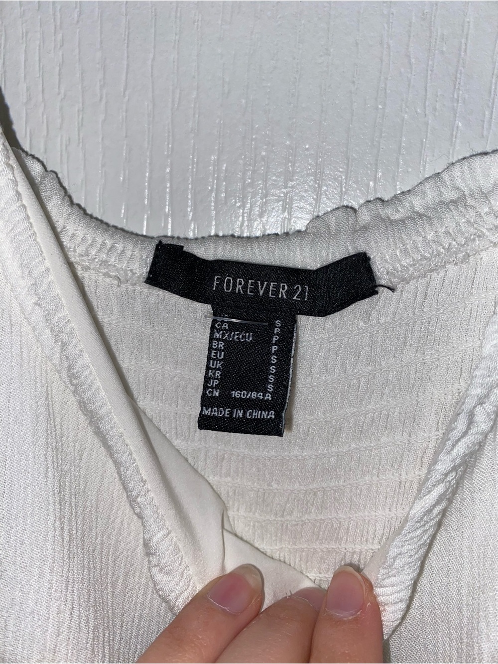 White Dress Forever 21
